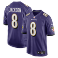 Baltimore Ravens Lamar Jackson Purple Game Jersey