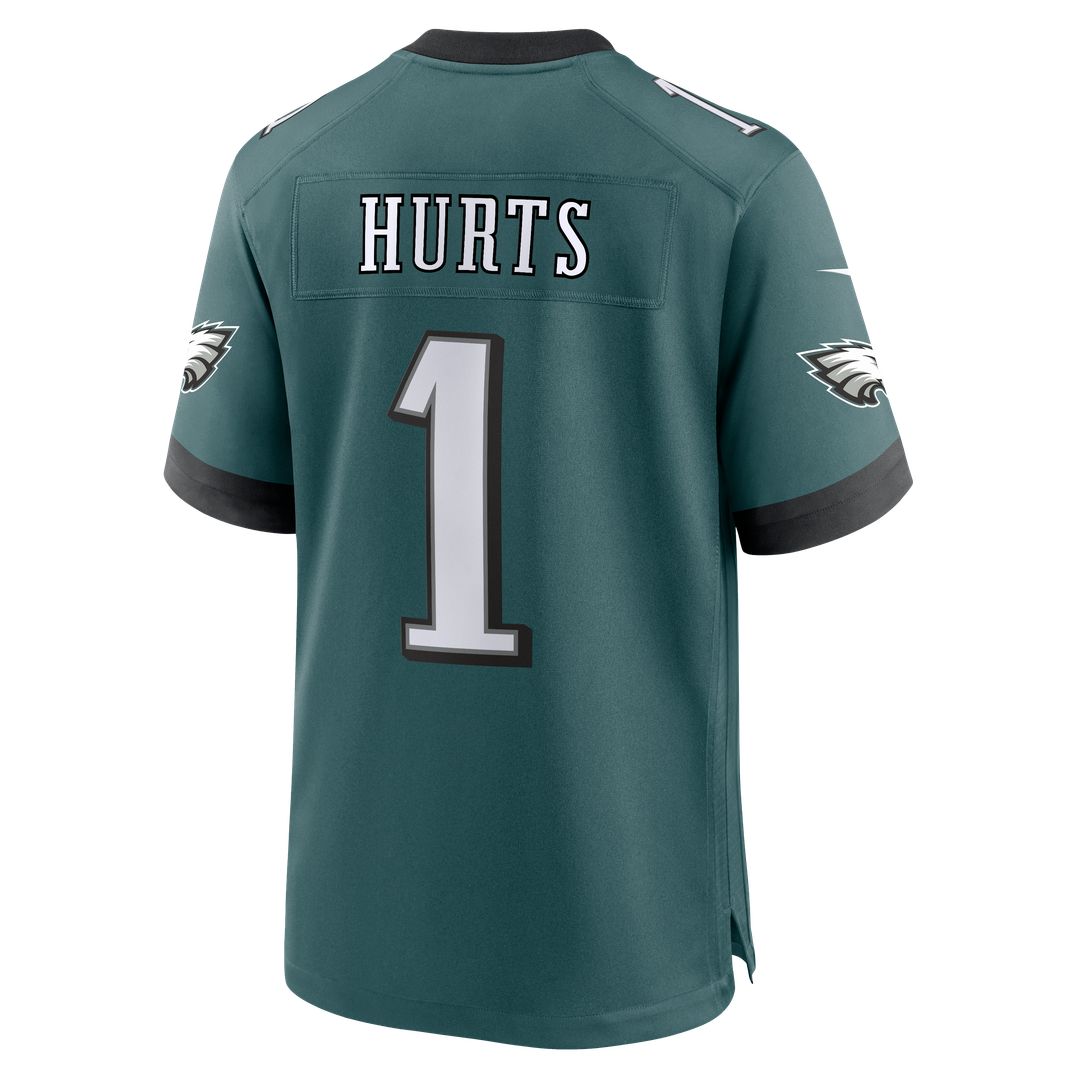 Philadelphia Eagles Jalen Hurts Black Alternate Game Jersey