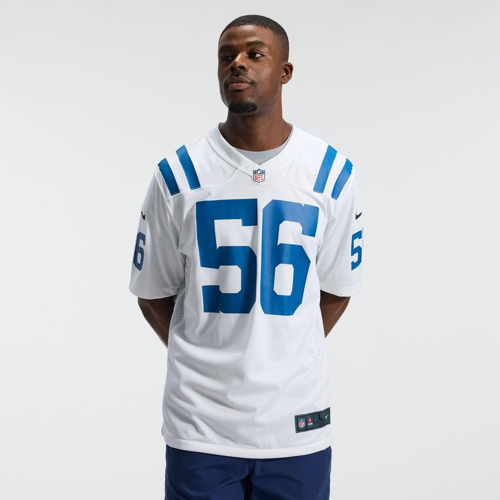 Indianapolis Colts Quenton Nelson White Game Player Jersey