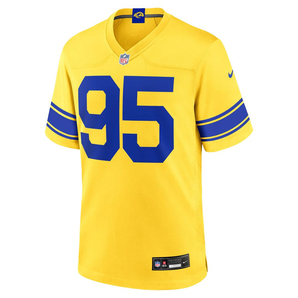 Los Angeles Rams Myles Garrett Royal Men's Game Jersey