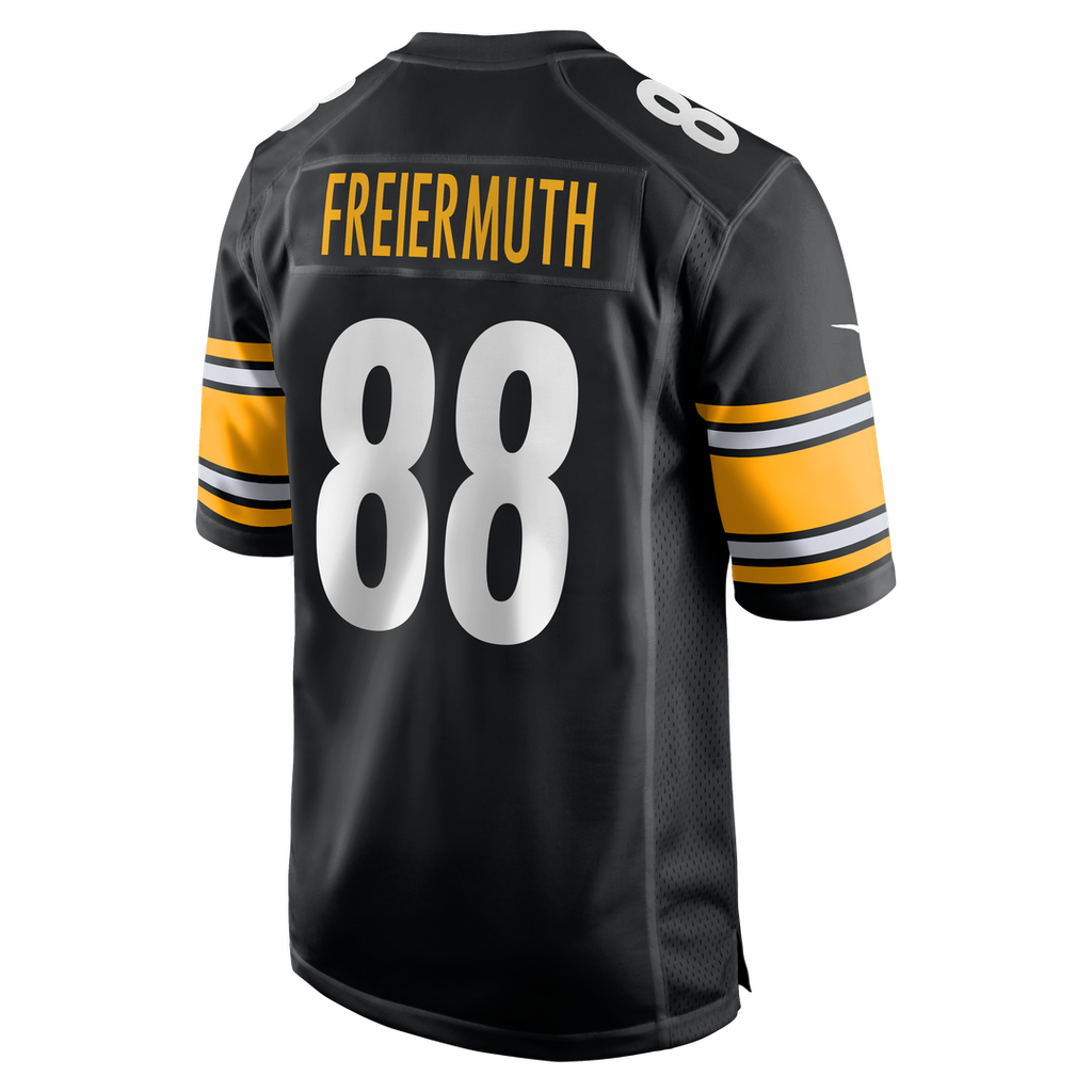 Pittsburgh Steelers Pat Freiermuth Black Game Jersey