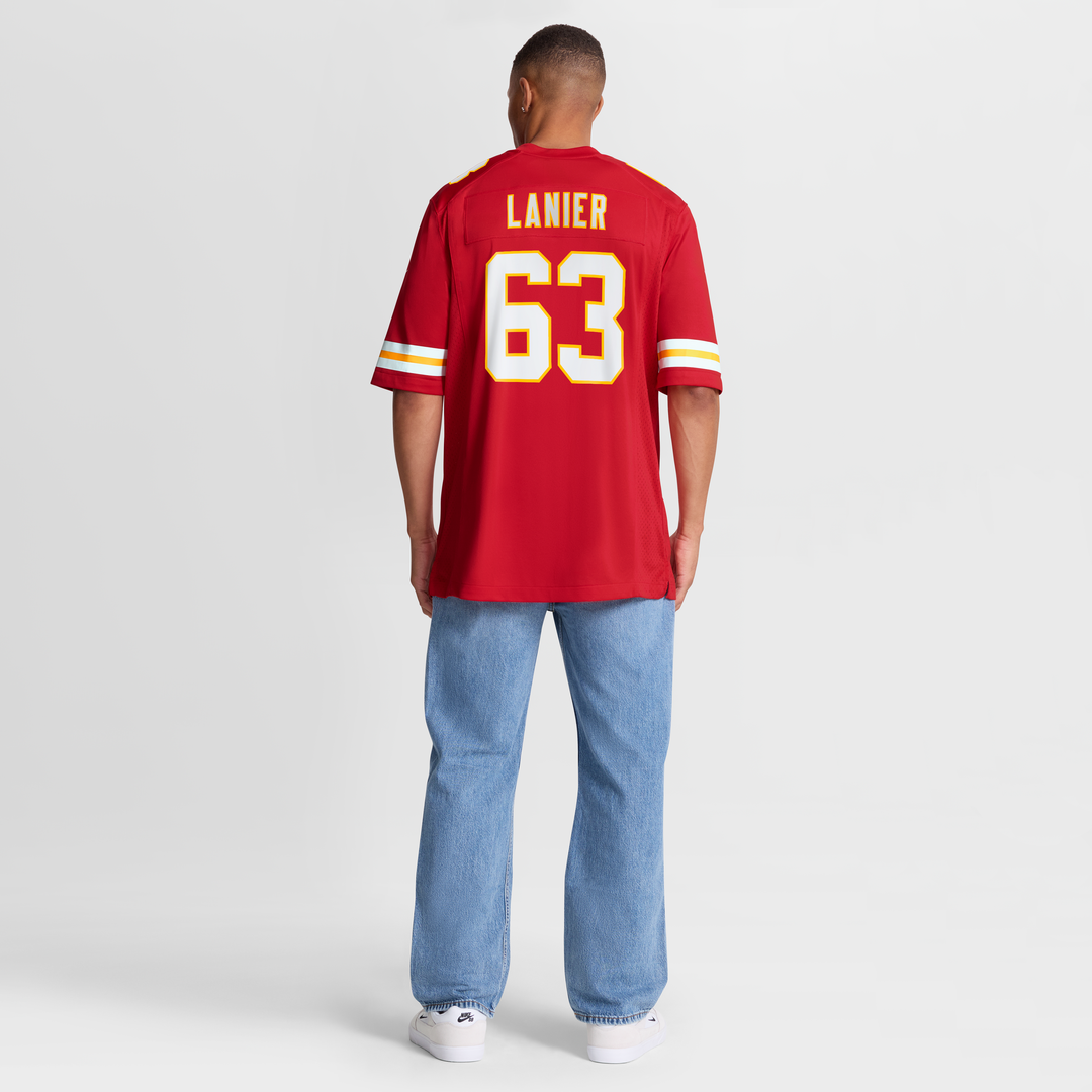 Kansas City Chiefs Willie Lanier Red Retired Player Jersey