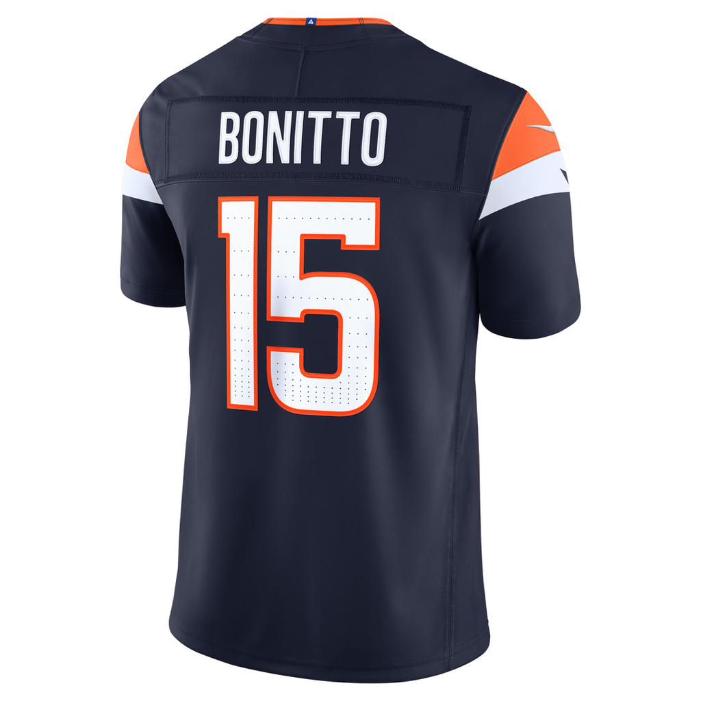 Denver Broncos Nik Bonitto Orange Alternate Mile High Collection 1977 Throwback Vapor F.U.S.E. Stitched Limited Jersey