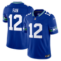 Seattle Seahawks 12s Royal Alternate Vapor F.U.S.E. Stitched Limited Jersey