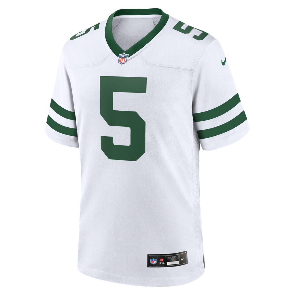 New York Jets Garrett Wilson Legacy Black Alternate Game Jersey