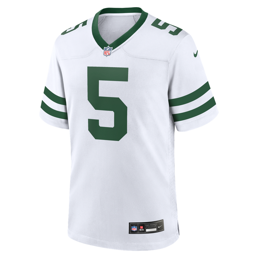 New York Jets Garrett Wilson Legacy Black Alternate Game Jersey
