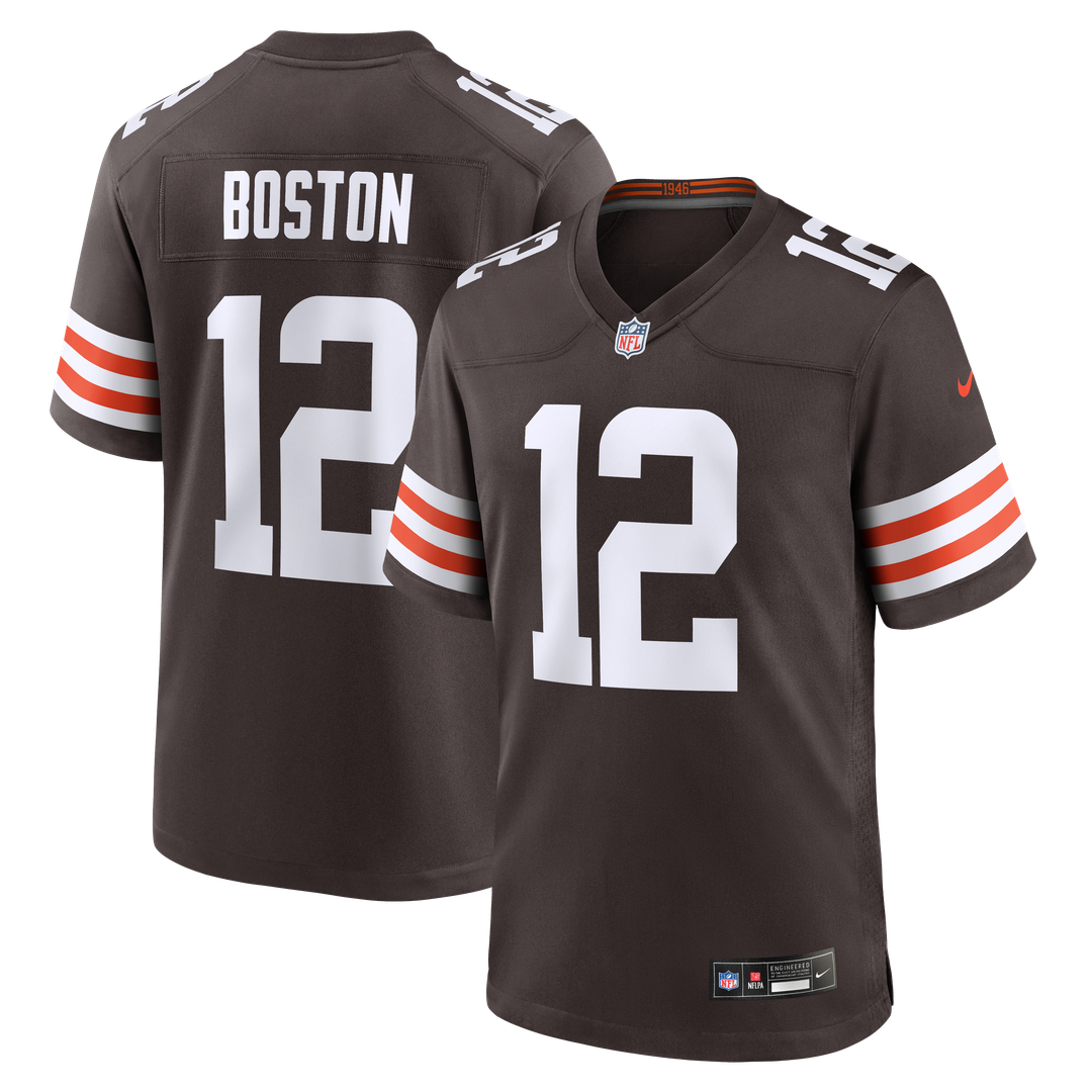 Cleveland Browns Denzel Boston Brown Game Jersey