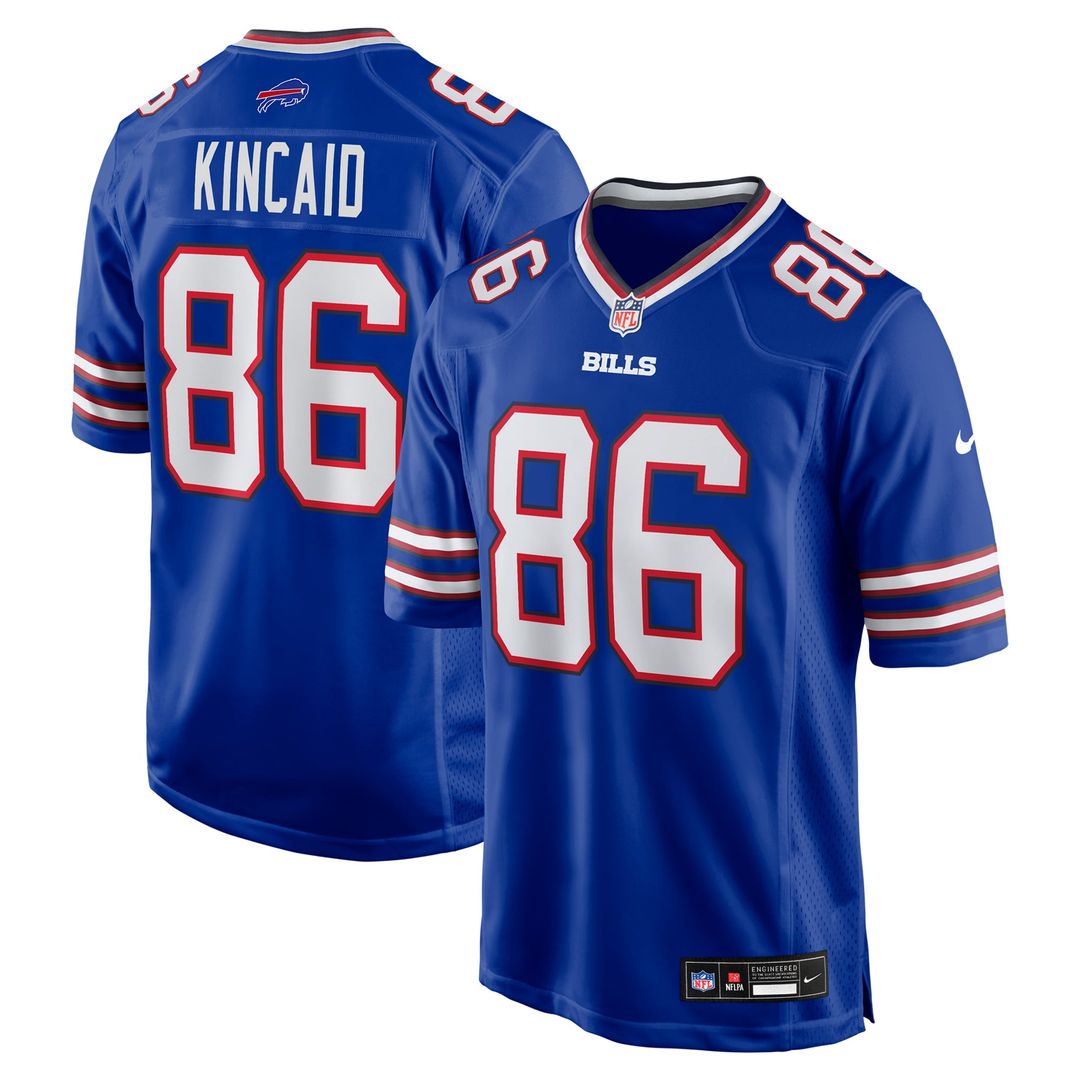 Buffalo Bills Dalton Kincaid Royal Game Jersey