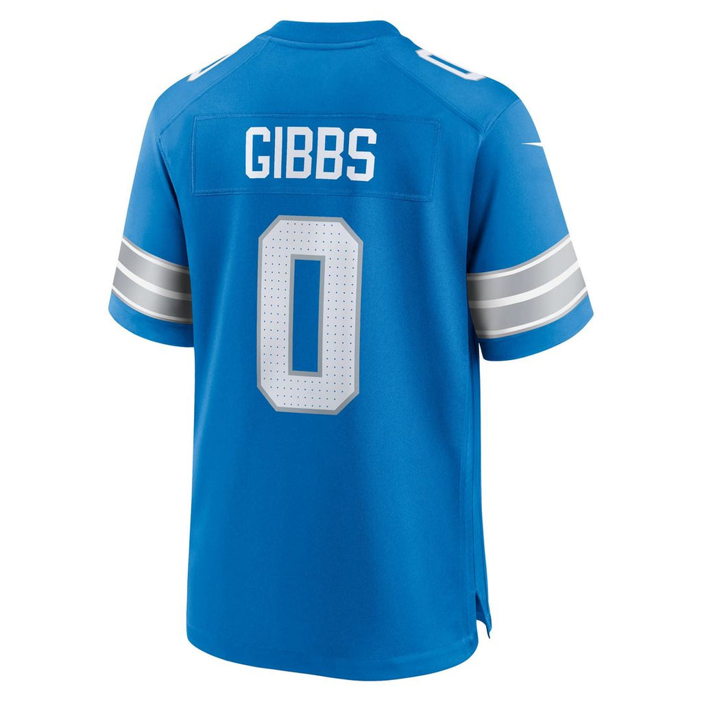 Detroit Lions Jahmyr Gibbs Black 2nd Alternate Game Player Jersey