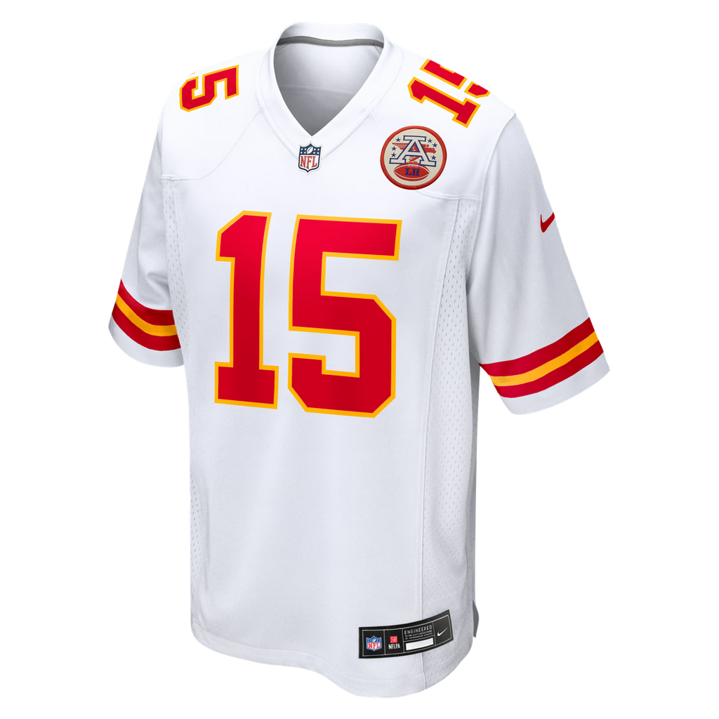 Kansas City Chiefs Patrick Mahomes Red Game Jersey