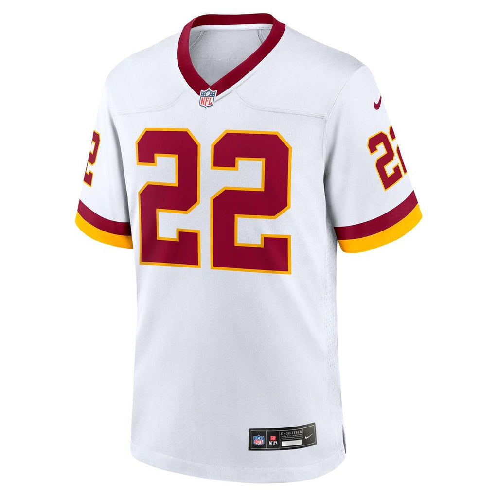 Washington Commanders Jacory Croskey-Merritt Black Hail Raiser Alternate Game Jersey