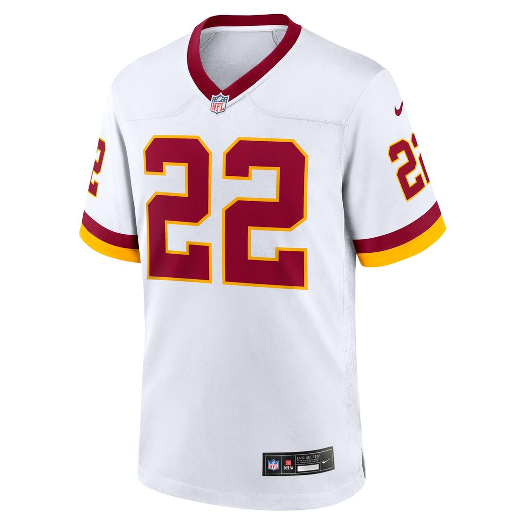 Washington Commanders Jacory Croskey-Merritt Black Hail Raiser Alternate Game Jersey