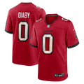 Tampa Bay Buccaneers YaYa Diaby Red Game Jersey