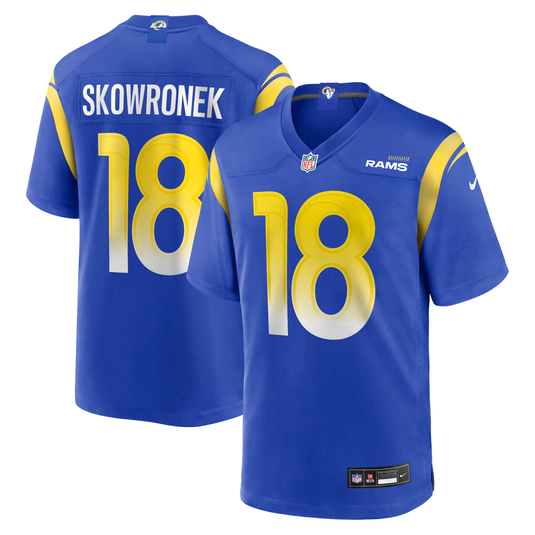 Los Angeles Rams Ben Skowronek Royal Game Jersey