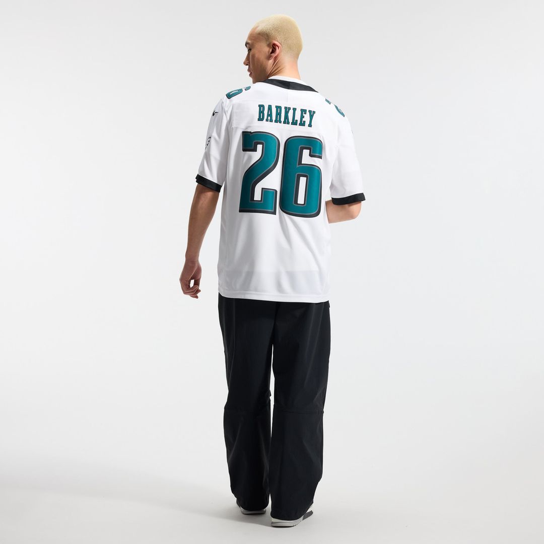 Philadelphia Eagles Saquon Barkley Black Alternate Vapor F.U.S.E. Stitched Limited Jersey