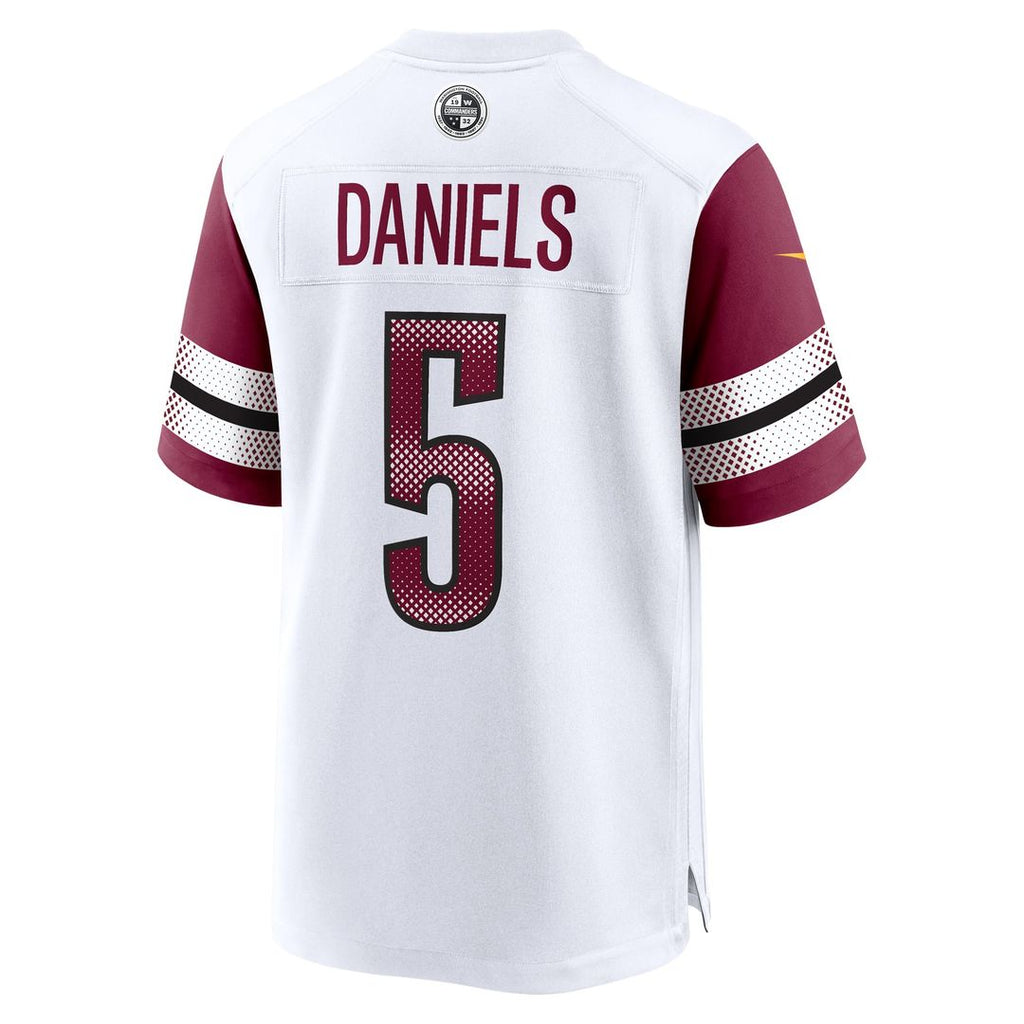 Washington Commanders Jayden Daniels Black Alternate Game Player Jersey