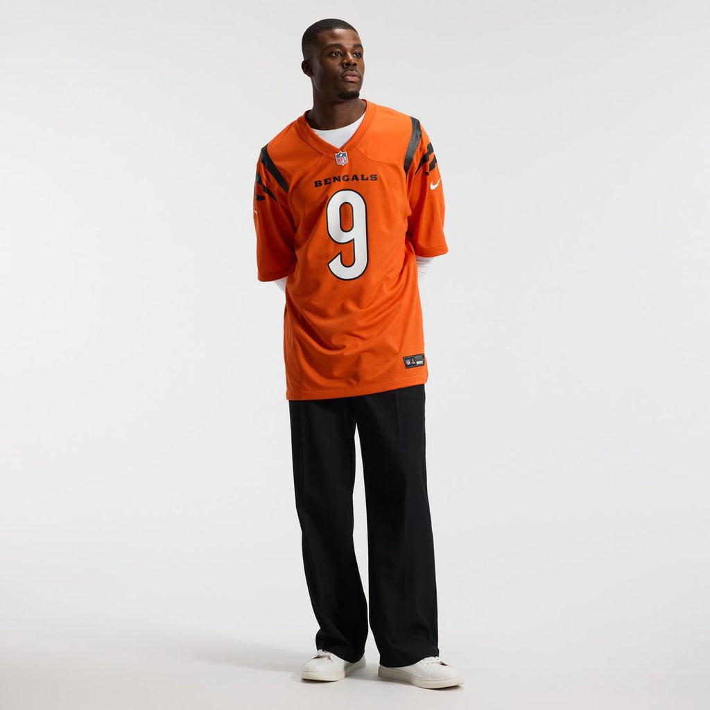 Cincinnati Bengals Joe Burrow White Game Jersey