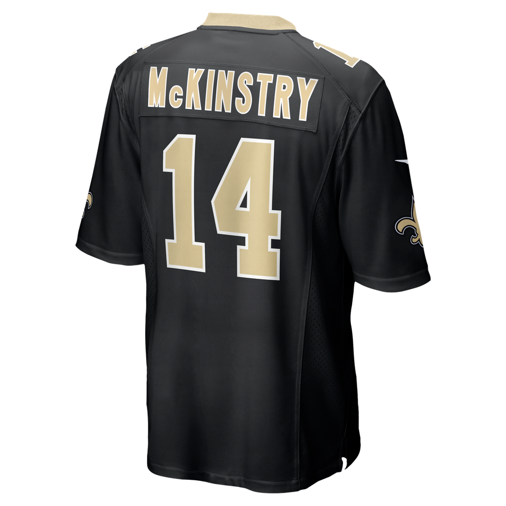 New Orleans Saints Ga'Quincy McKinstry Black Player Game Jersey