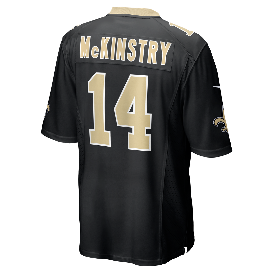 New Orleans Saints Ga'Quincy McKinstry Black Player Game Jersey