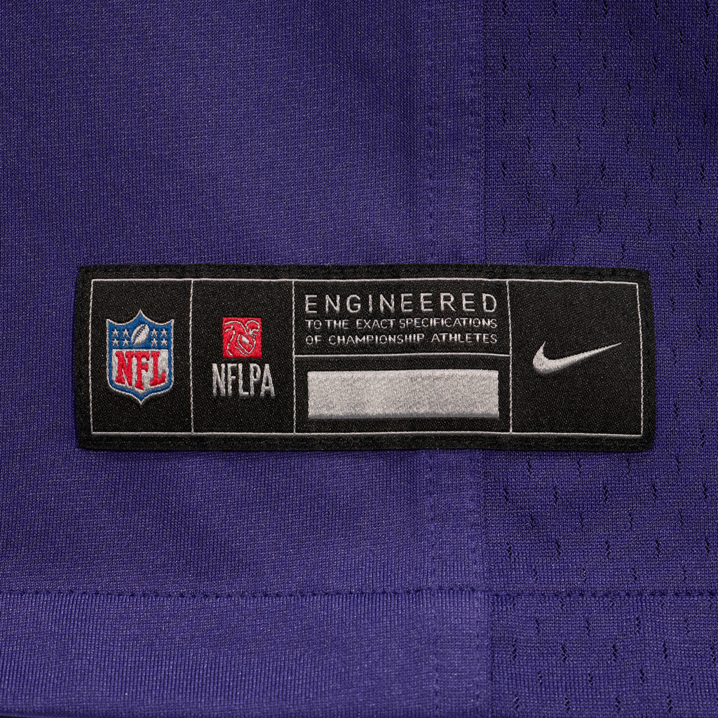 Baltimore Ravens LaJohntay Wester Purple Team Game Jersey