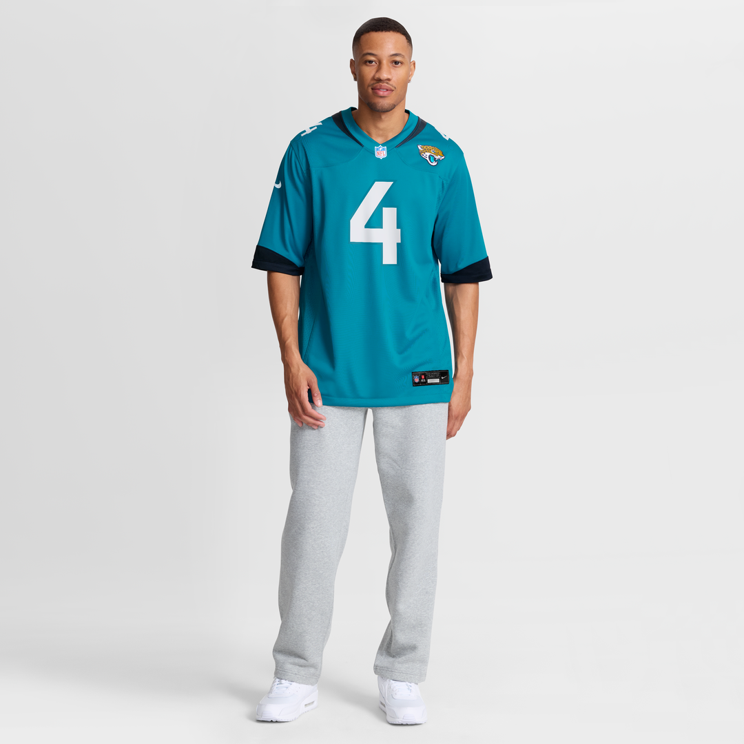 Jacksonville Jaguars Tank Bigsby Teal Game Jersey
