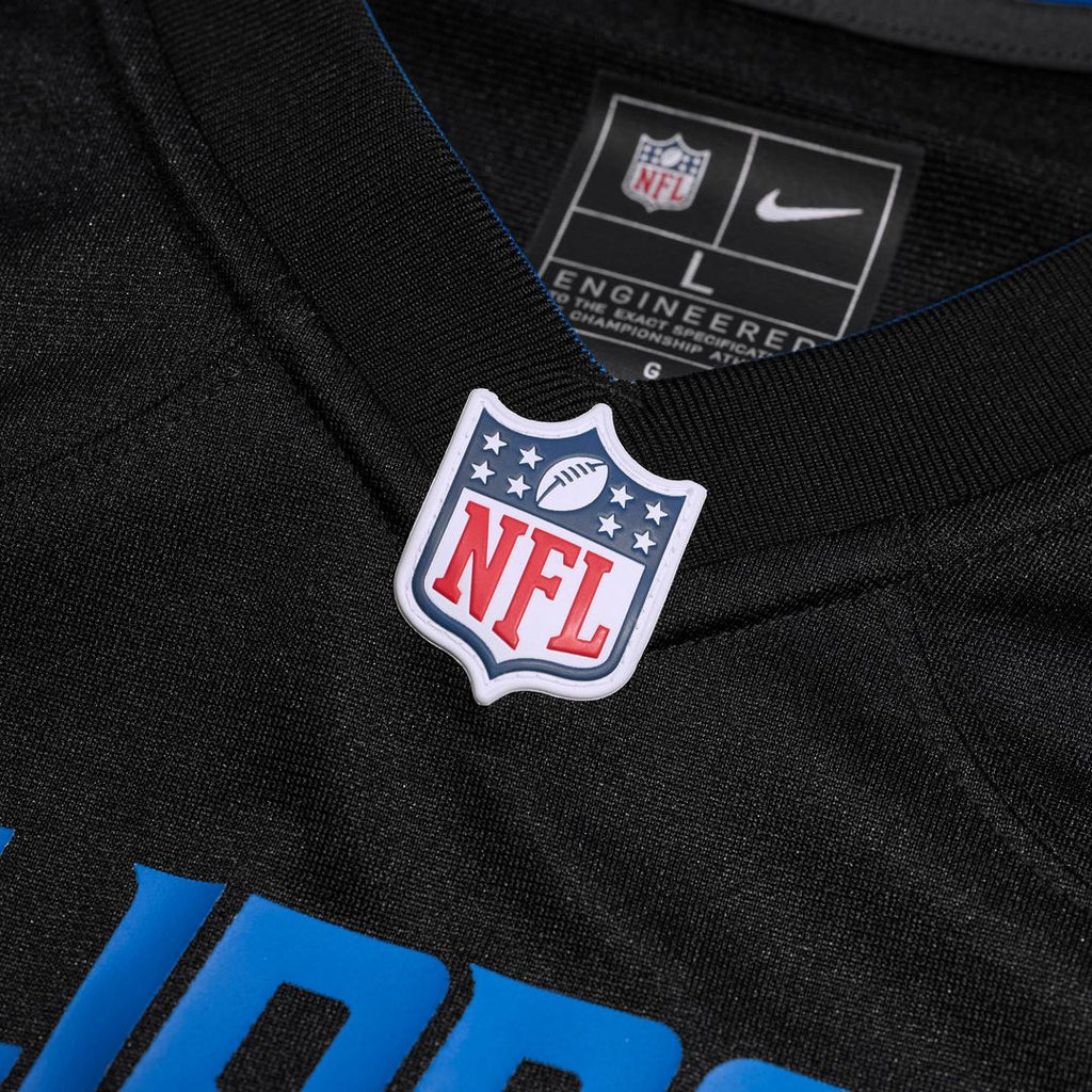 Detroit Lions Isaac TeSlaa Blue Game Player Jersey