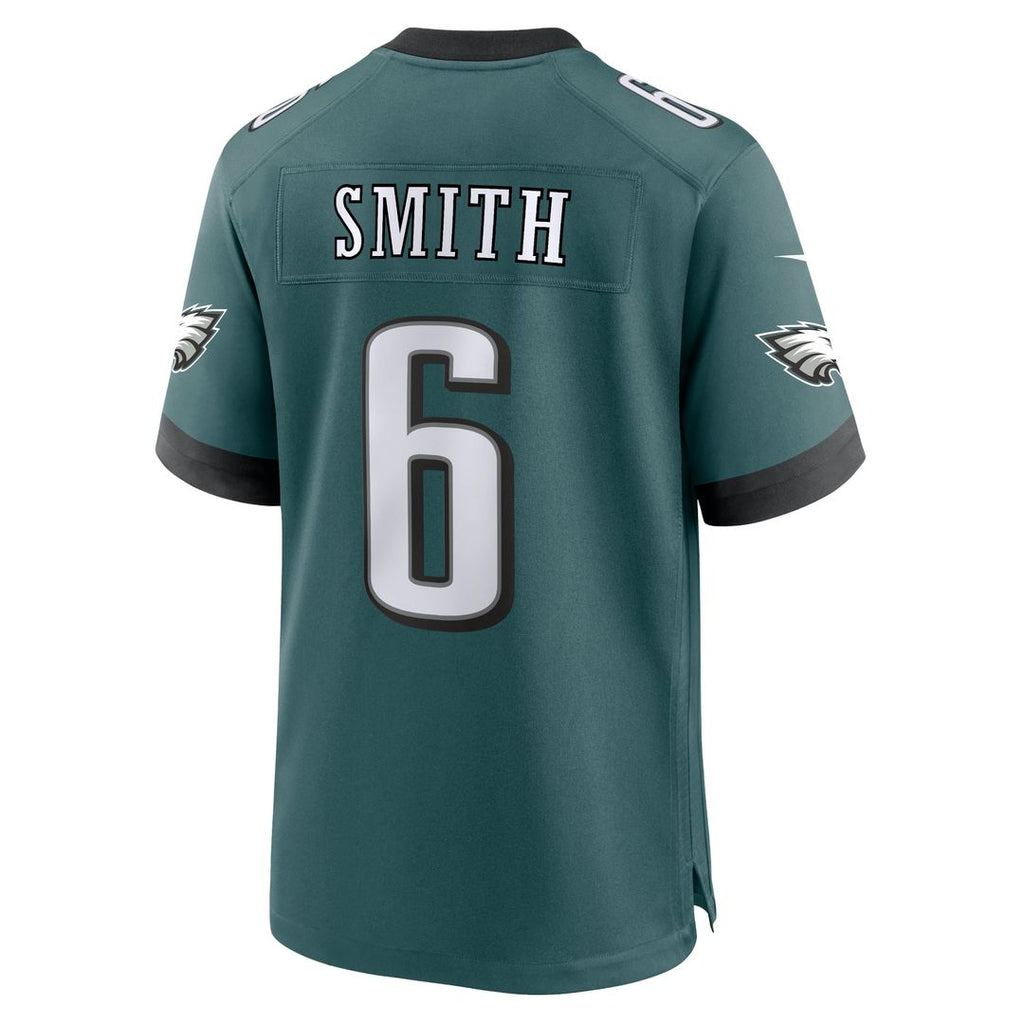 Philadelphia Eagles DeVonta Smith Midnight Green Player Game Jersey
