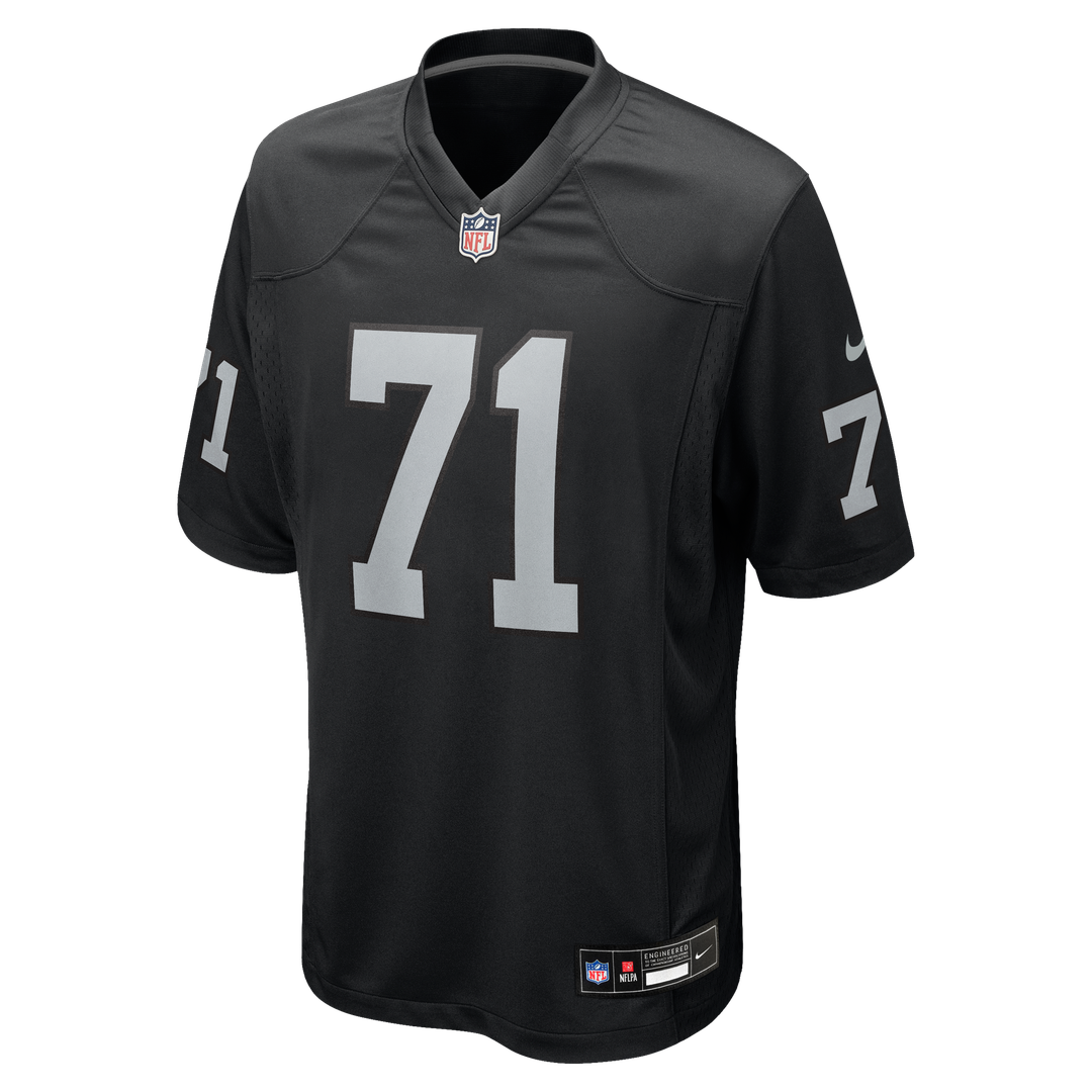 Las Vegas Raiders DJ Glaze Black Team Game Jersey