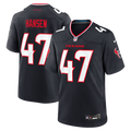 Houston Texans Louis Hansen Navy Team Game Jersey
