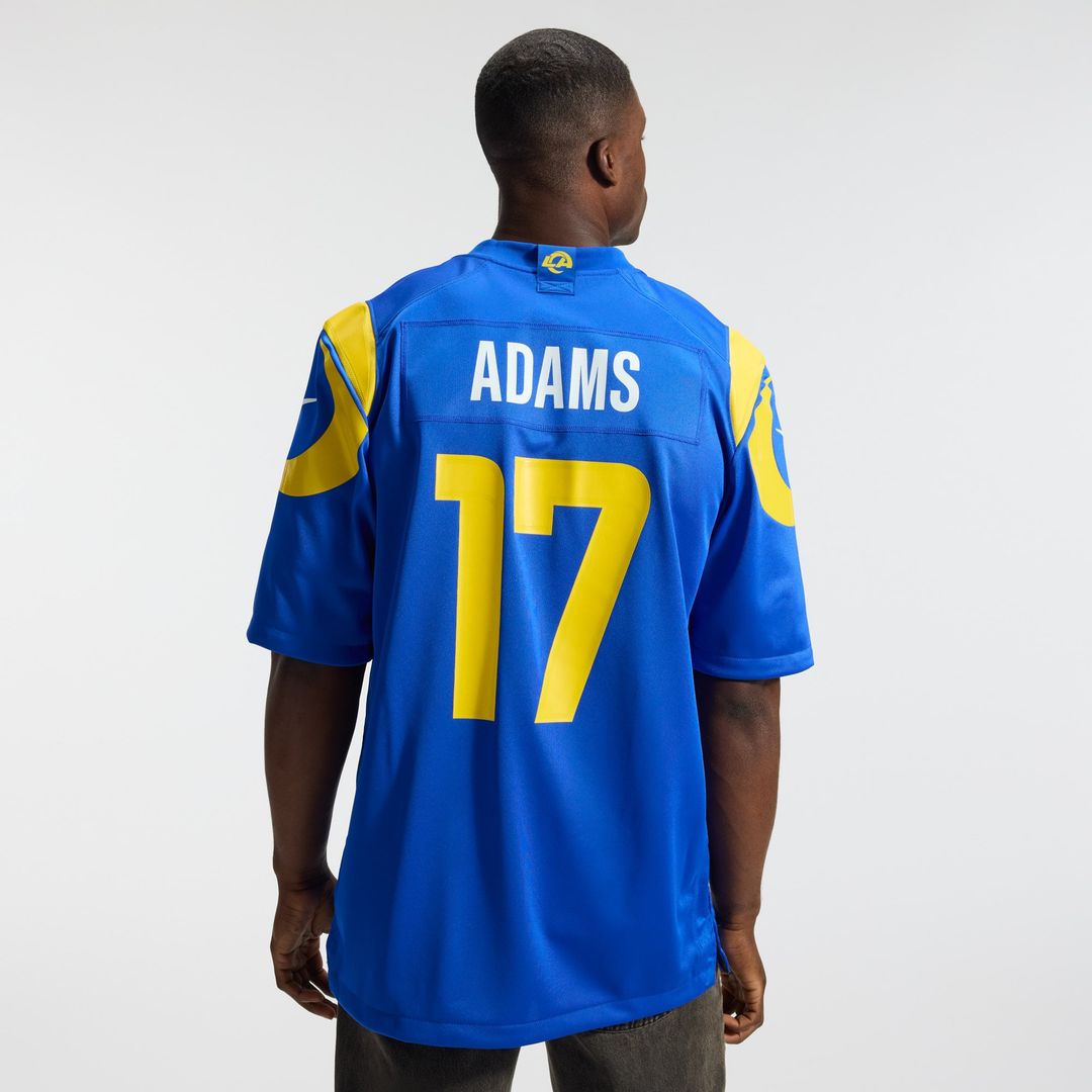 Los Angeles Rams Davante Adams Royal Team Game Player Jersey