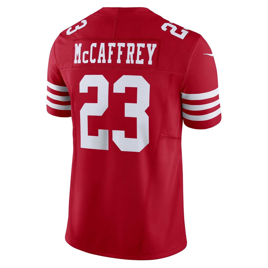 San Francisco 49ers Christian McCaffrey White Vapor F.U.S.E. Limited 2nd Alternate Jersey