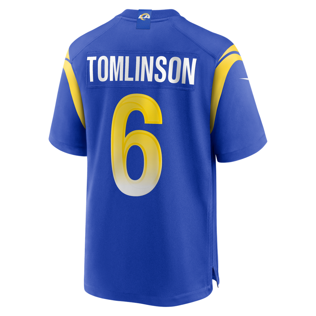 Los Angeles Rams Tre'Vius Hodges-Tomlinson Royal Team Game Jersey