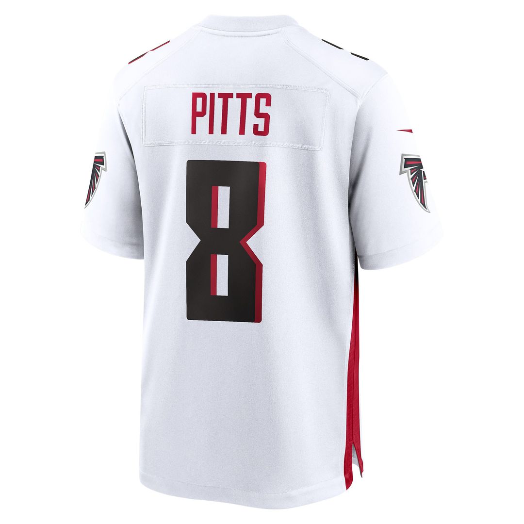 Atlanta Falcons Kyle Pitts Sr. Black Team Game Jersey