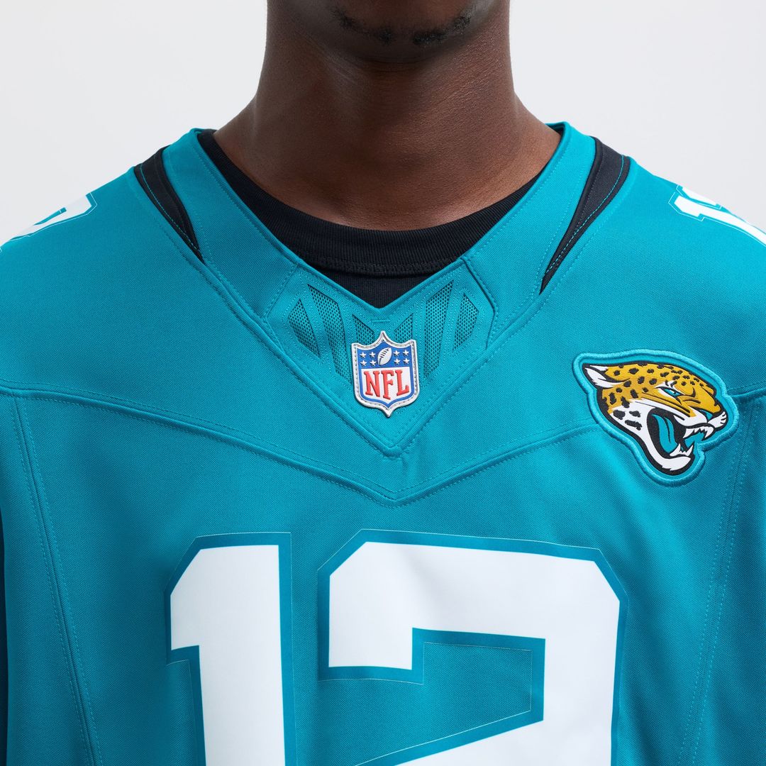 Jacksonville Jaguars Travis Hunter Teal Team Limited Jersey