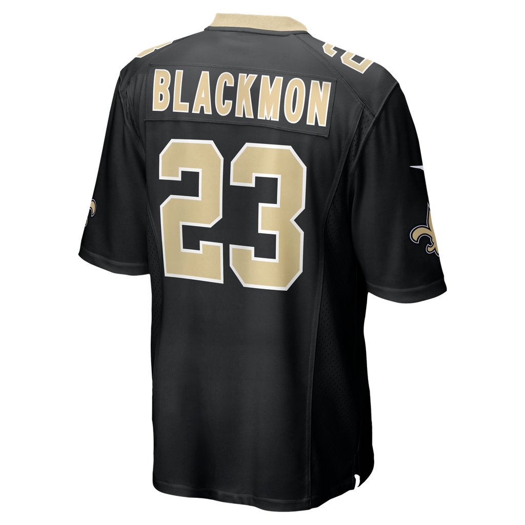 New Orleans Saints Julian Blackmon Black Team Game Jersey