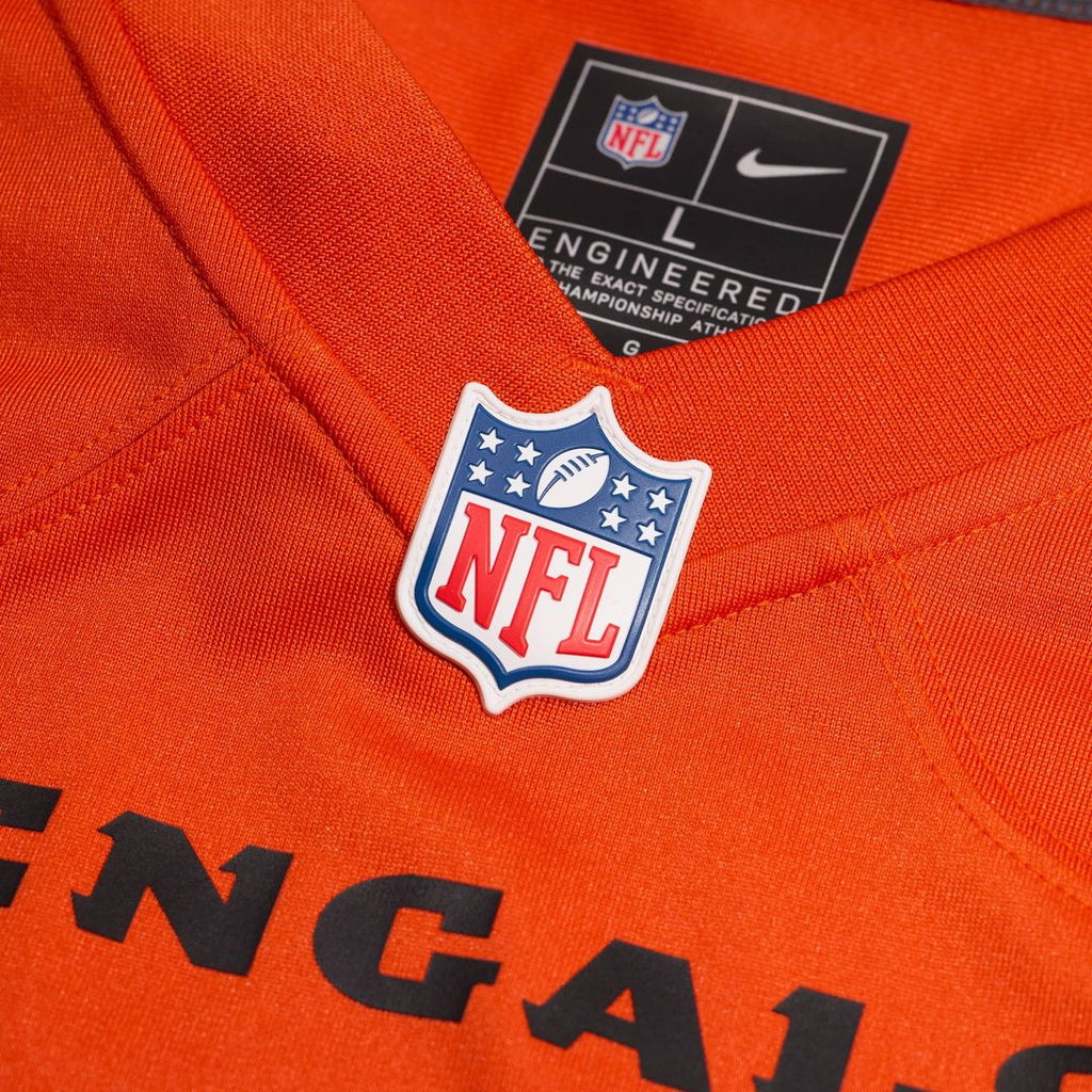 Cincinnati Bengals Tee Higgins Black Game Player Jersey