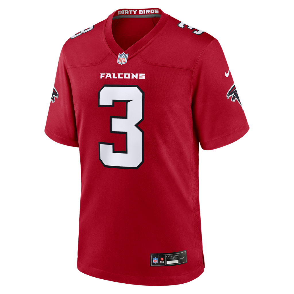 Atlanta Falcons Jessie Bates III Red Game Jersey