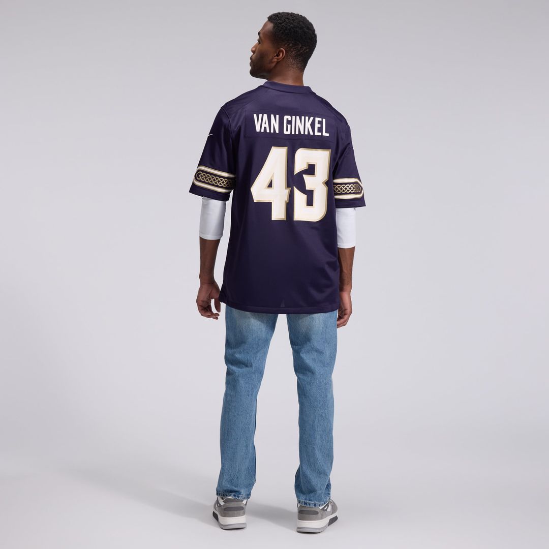 Minnesota Vikings Andrew Van Ginkel Purple 2026 Rivalries Collection Game Jersey