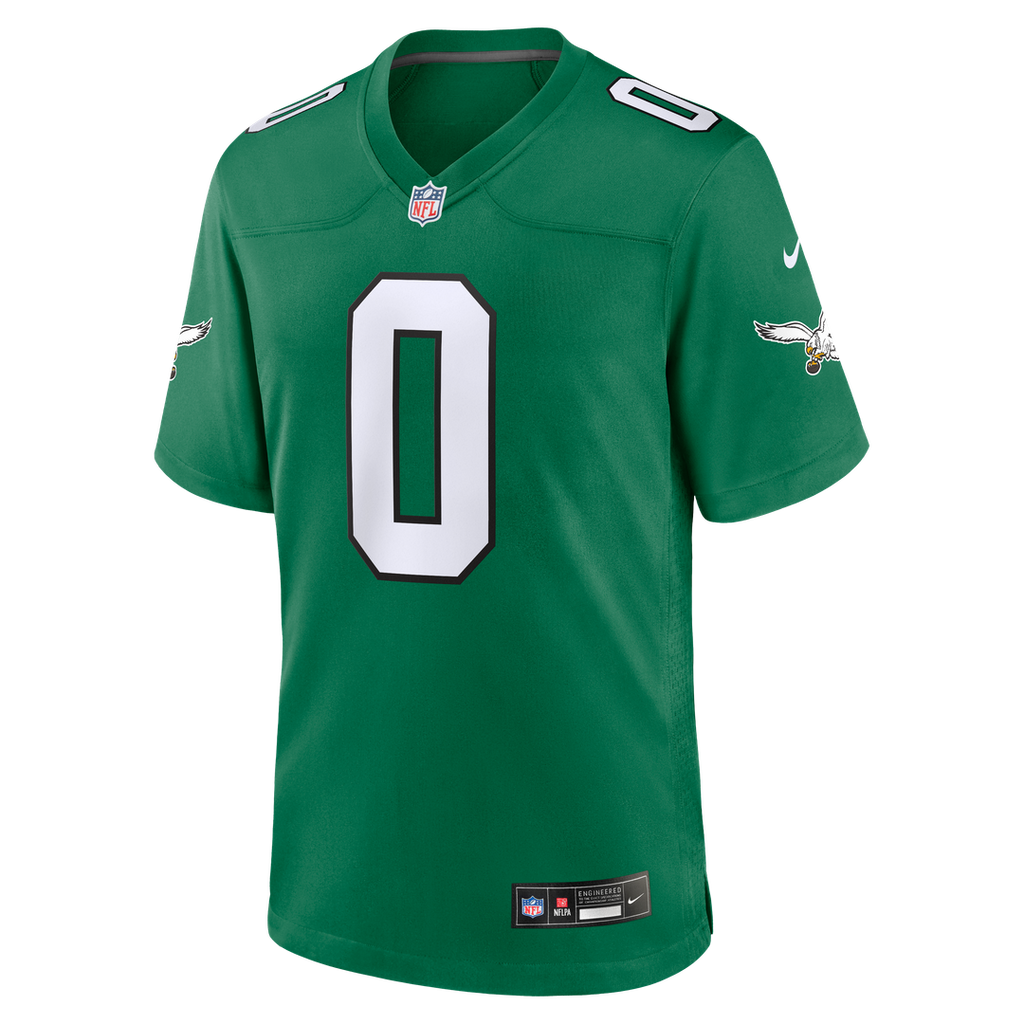 Philadelphia Eagles Marquise Brown Midnight Green Team Game Jersey