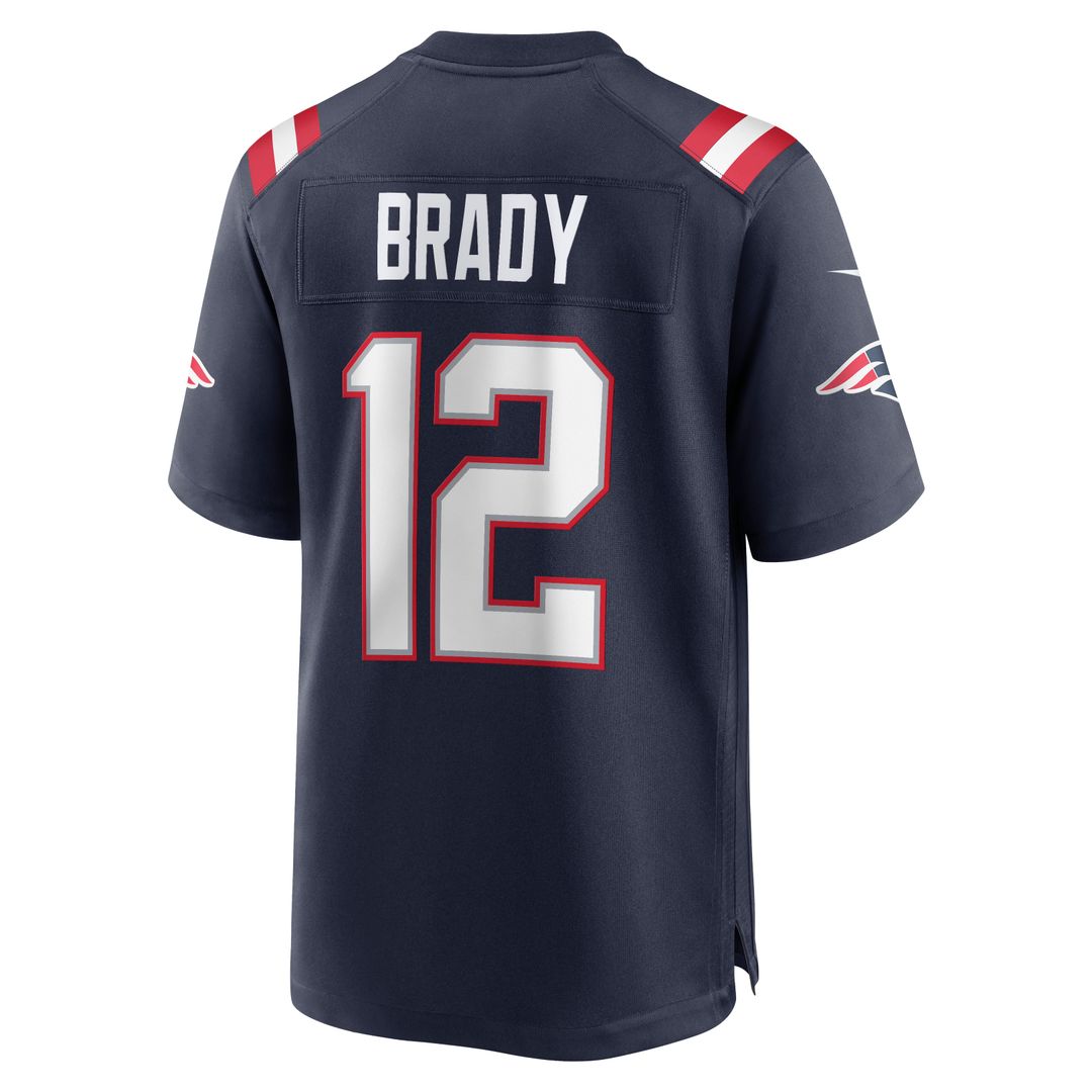 New England Patriots Tom Brady Red Retired Player Alternate Game Jersey