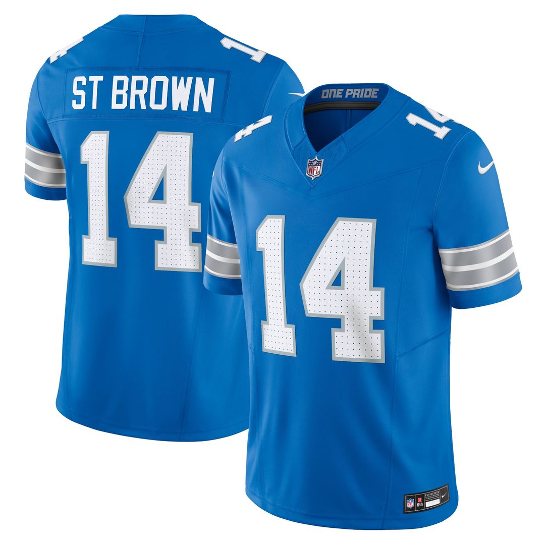Detroit Lions Amon-Ra St. Brown Black 2nd Alternate Vapor F.U.S.E. Limited Jersey