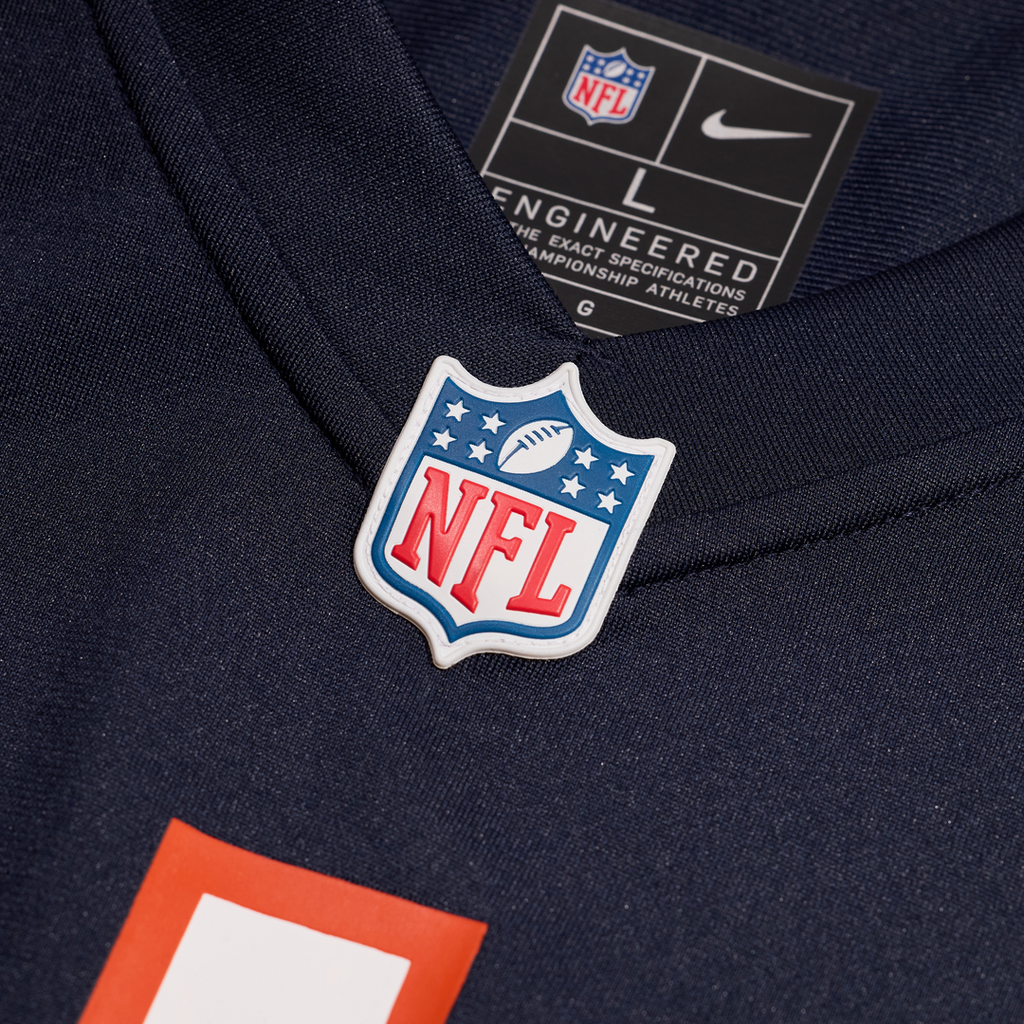 Chicago Bears Ruben Hyppolite II Navy Team Game Jersey