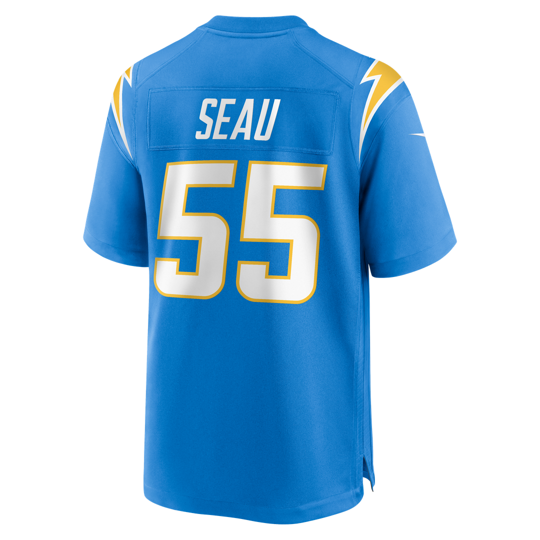 Los Angeles Chargers Junior Seau Powder Blue Game Retired Player Jersey