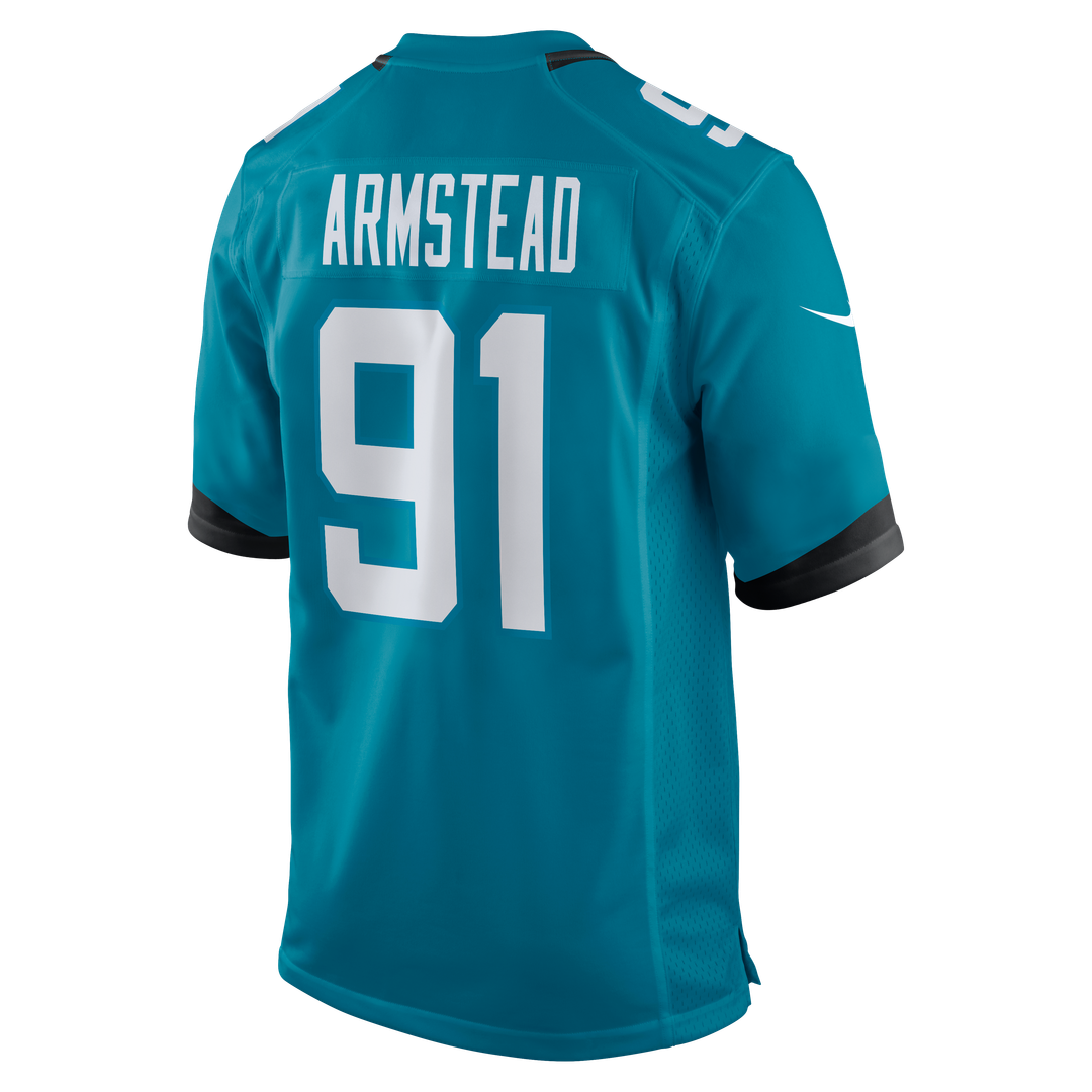 Jacksonville Jaguars Arik Armstead Teal Team Game Jersey