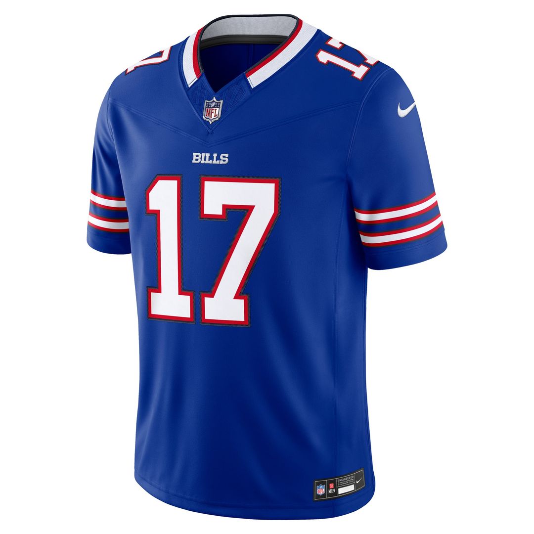 Buffalo Bills Josh Allen Gray Nickel City Vapor F.U.S.E. Stitched Limited Jersey