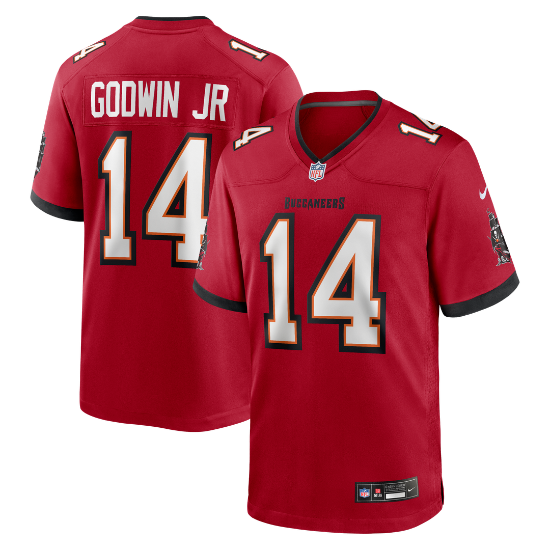 Tampa Bay Buccaneers Chris Godwin Jr. Orange Alternate Game Player Jersey