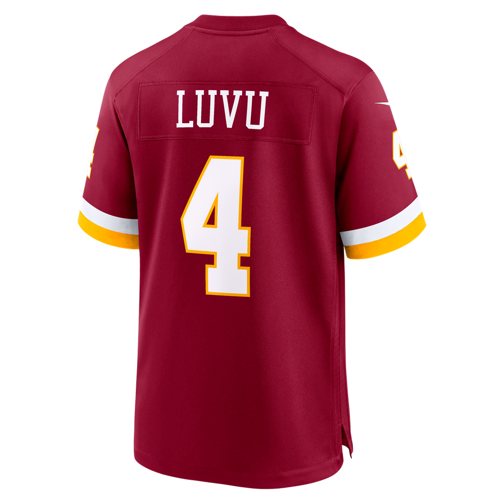 Washington Commanders Frankie Luvu Black Hail Raiser Alternate Game Jersey