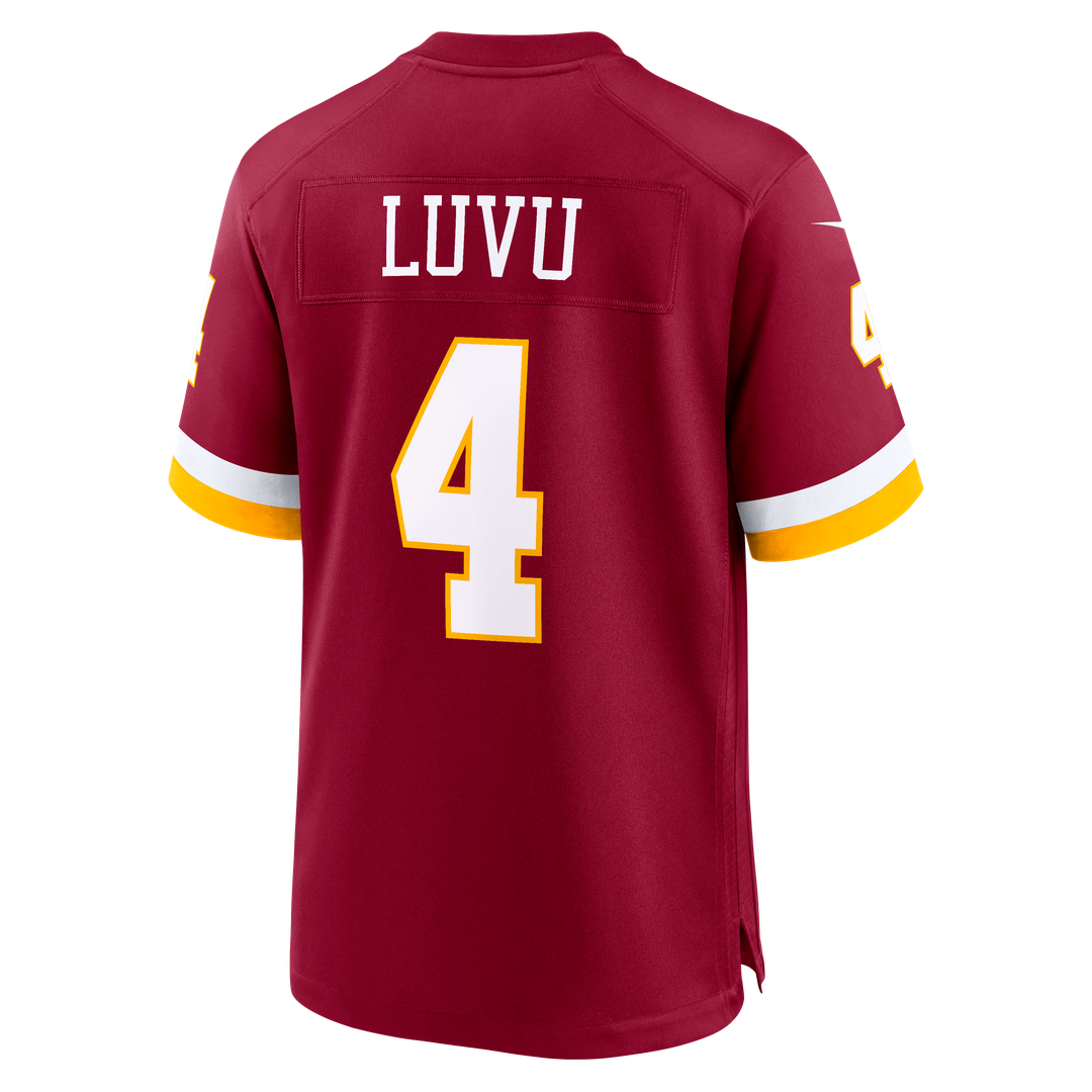 Washington Commanders Frankie Luvu Black Hail Raiser Alternate Game Jersey