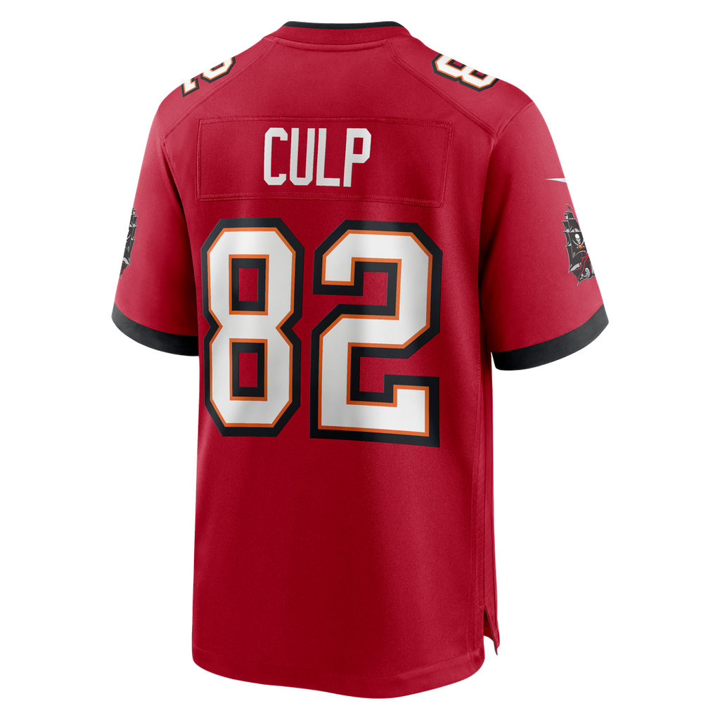Tampa Bay Buccaneers Devin Culp Red Game Jersey