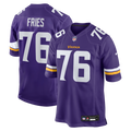 Minnesota Vikings Will Fries Purple Team Game Jersey